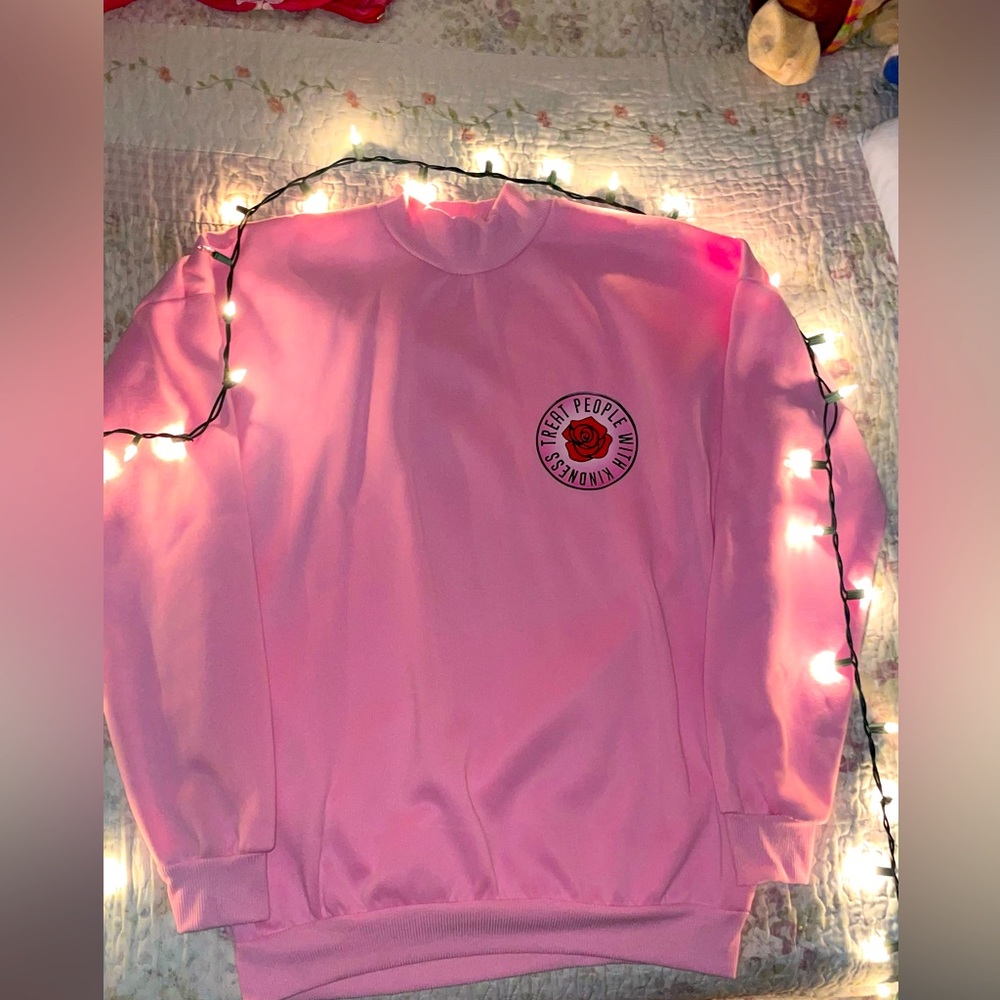 Harry Styles TPWK pink turtle neck